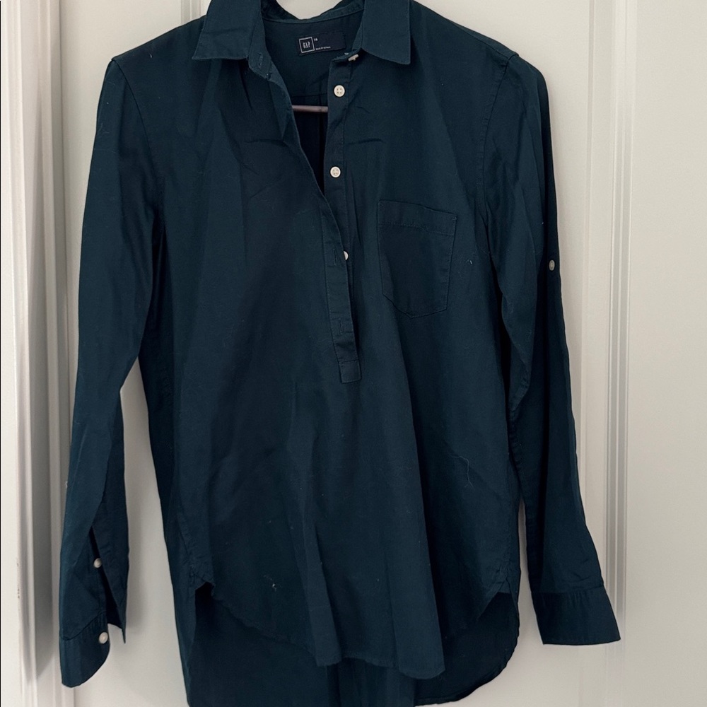 GAP Deep Green Collared Shirt